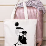 Eco Right Canvas Tote Bags forUnisex, College Bag for Girls & Boys 100% Organic Cotton Tote Bag for Traveling & Daily Use