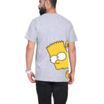 SIMPSON GREY MEN'S T-SHIRT