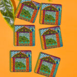 JAIPUR PRINT COASTER SET OF 6