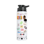 TAJNAN MUSIC DOODLE WATER BOTTLE