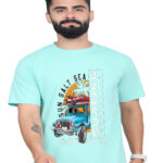 TAJNAN TRAVELLER  PRINTED TSHIRT FOR MEN'S