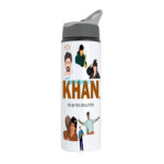 TAJNAN SHAH RUK KHAN ILLUSTRATE WATER BOTTLE