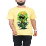 TAJNAN MEN'S FOREST PRINT TSHIRT