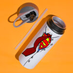 TAJNAN SUMPERMAN PRINT WATER BOTTLE