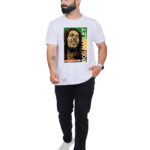 TAJNAN BOB MARLEY PRINT COTTON T'SHIRT FOR MEN