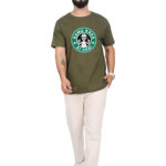 TAJNAN RAMU KAKA KI CHAI PRINT MEN'S T-SHIRT