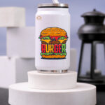 TAJNAN SIPPER STYLE BURGER PRINT CAN