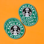 TAJNAN RAMU KAKA KI CHAI COASTER SET OF 4