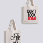 TAJNAN DON'T LOOK BACK TOTE BAG PACK OF 2