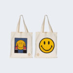 TAJNAN SMILE EMOJI TOTE BAG PACK OF 2