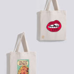 TAJNAN LIPS TOTE BAG PACK OF 2