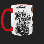 TAJNAN BIKER DOODLE MUG