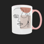 TAJNAN LINEART ILLUSTRATED MUG