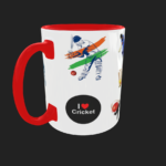 TAJNAN CRICKET DOODLE CHAI/COFFEE MUG