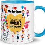 TAJNAN BEST BROTHER BLUE MUG