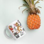 TAJNAN TOM & JERRY WHITE MUG