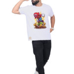 TAJNAN COTTON MARIO PRINT TSHIRT FOR MEN