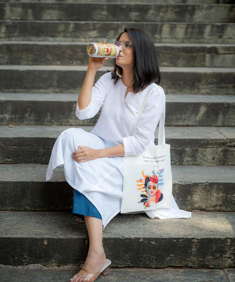 Tajnan White Cotton Kurta Set for Women – Minimal Everyday Casual Wear