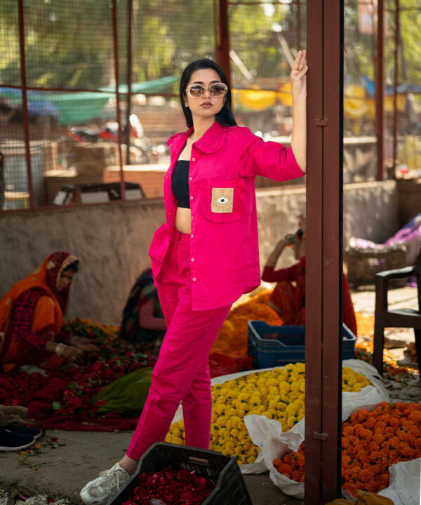 Tajnan Rani Pop Cotton Co-Ord Set