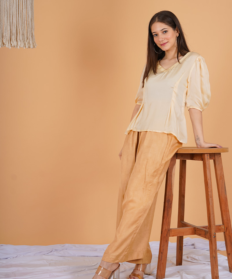 Tajnan Champagne Glow Co-Ord Set - Image 3